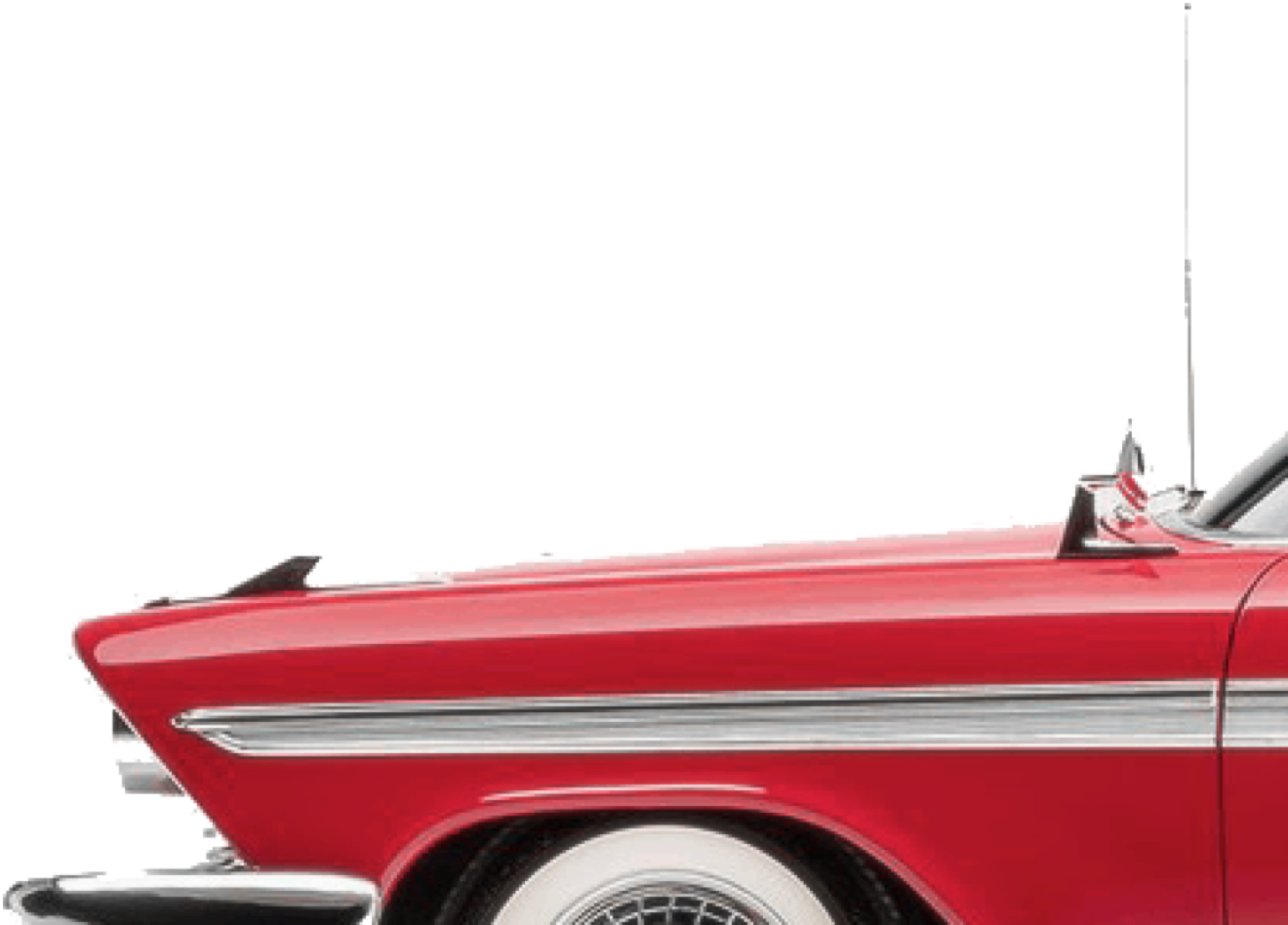 Plymouth fährt vor zur Abholung der Braut