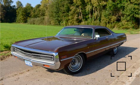 Chrysler 300 Fuselage Amischlitten us-car 1971 V8 70s riesen Schiff fette Karre Mopar New Yorker Newport Town&Country